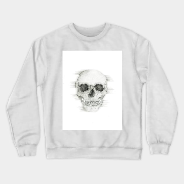 Skull Crewneck Sweatshirt by By_StineLee